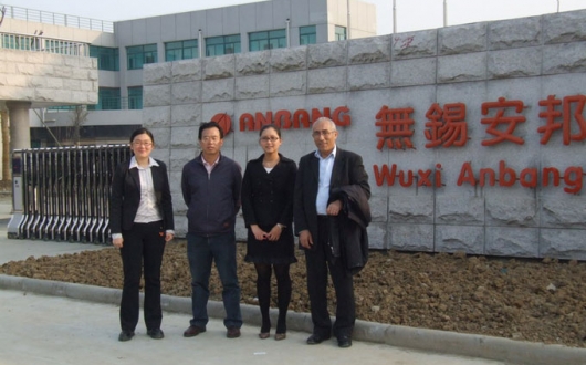 法國(guó)客戶來(lái)我司考察